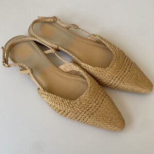 Dolce Vita weave sling back sandals size 8